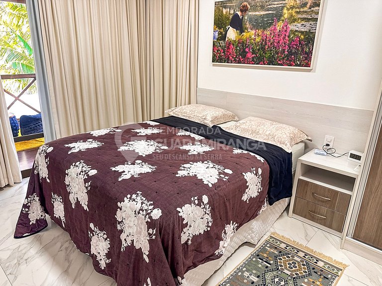 Loft -24: Jacuzzi & vista lago no melhor cond.