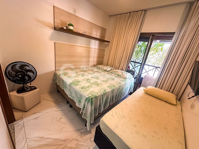 Loft -24: Jacuzzi & vista lago no melhor cond.