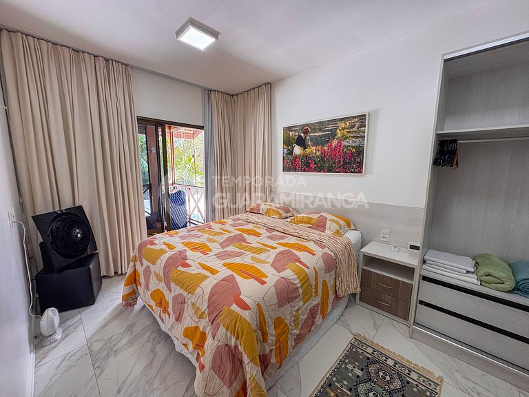 Loft con Jacuzzi y vista al lago en el mejor condominio (Lof