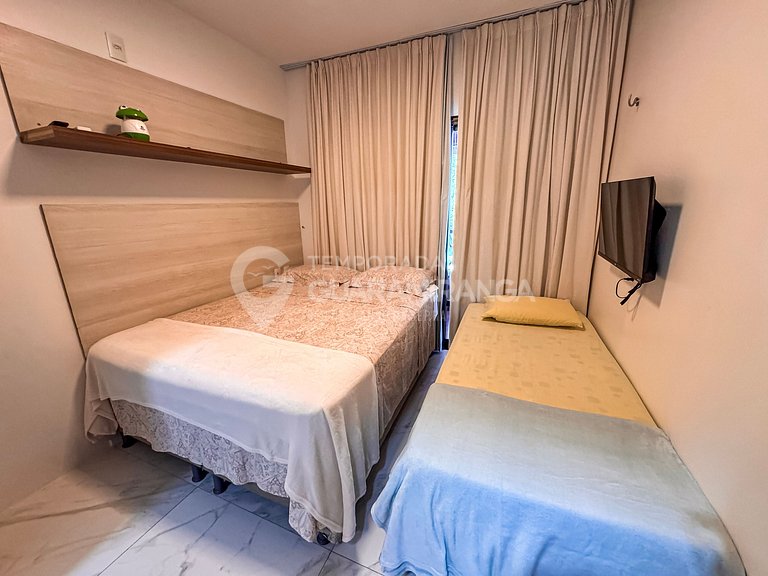 Loft -24: Jacuzzi & vista lago no melhor cond.