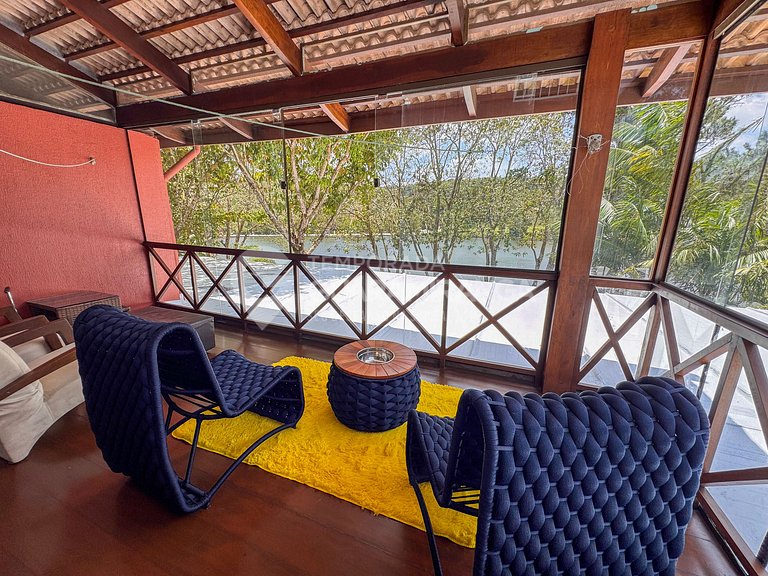 Loft -24: Jacuzzi & vista lago no melhor cond.