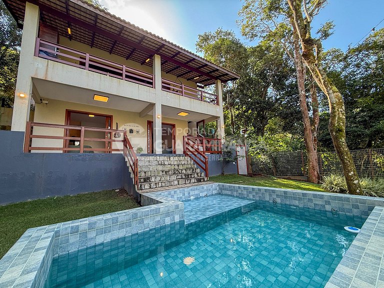 Casa 3 Suítes com Piscina Aquecida em Mulungu