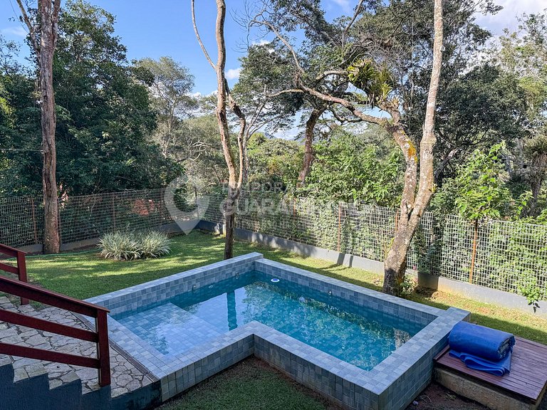 Casa 3 Suítes com Piscina Aquecida em Mulungu