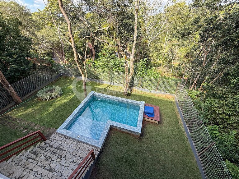 Casa 3 Suítes com Piscina Aquecida em Mulungu