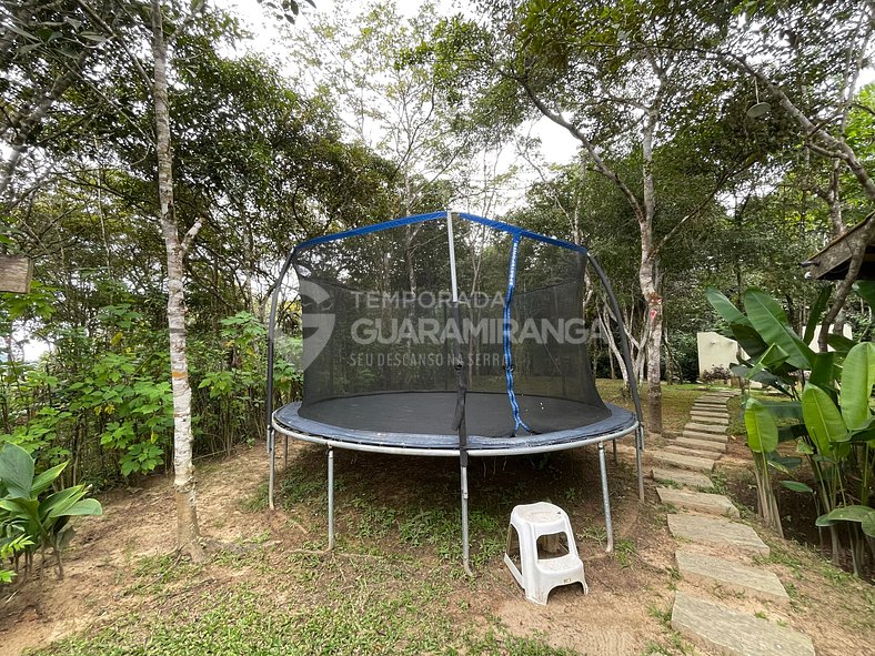 Mansão com 6 suítes e piscina em Guaramiranga (Chalé Montana