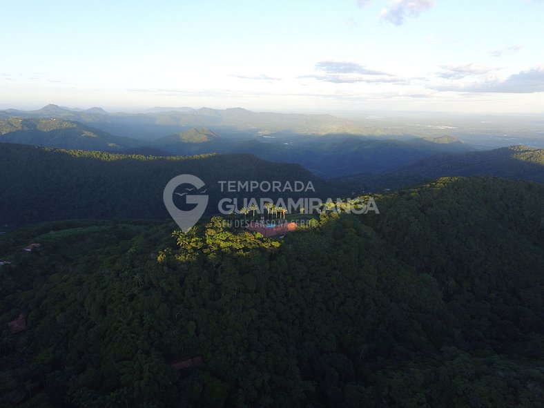 Mansão com 8 suítes no topo da montanha em Guaramiranga. (Sí